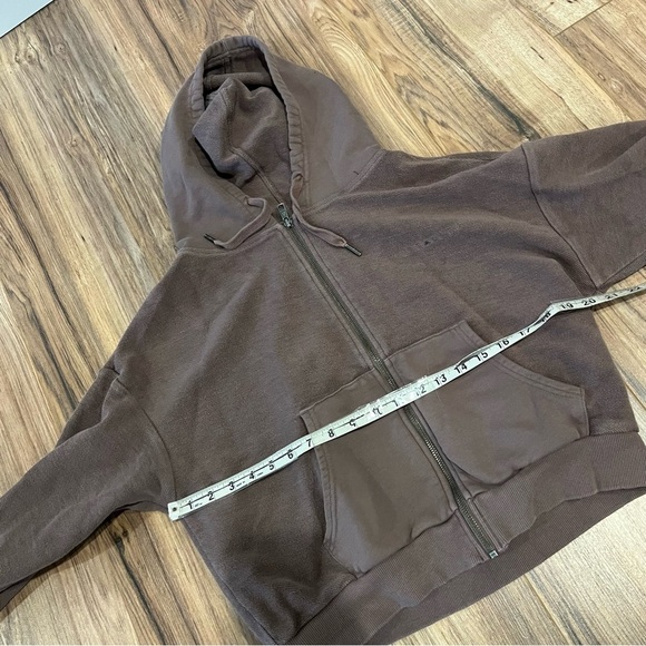 Balance Athletica Vitality Relaxed Fit Zip Up Hoodie Sweatshirt - Picture 4 of 6